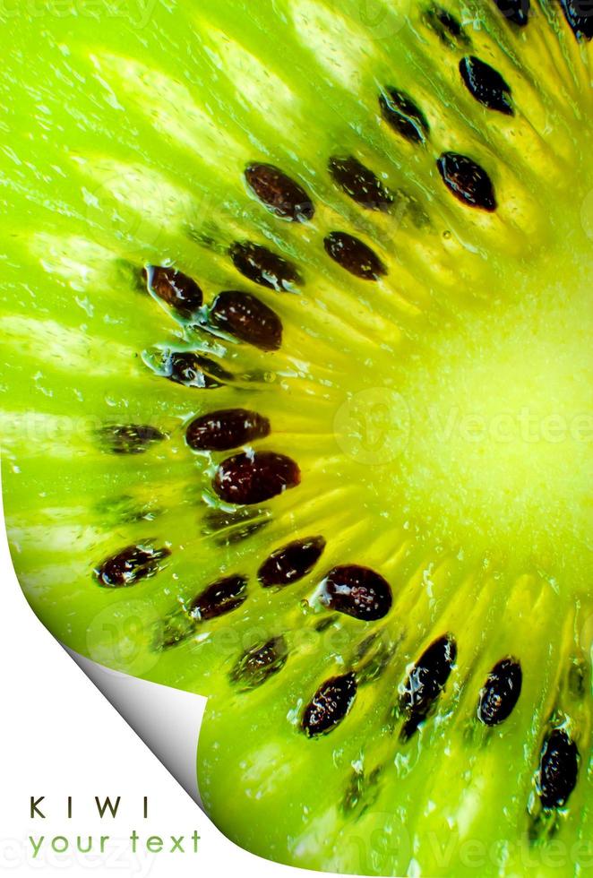 kiwi fruta bandeira foto