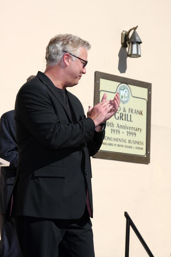 William Petersen às a hollywood andar do fama Estrela cerimônia para William Petersen dentro frente do mussos francos restaurante dentro los angeles ca em fevereiro 3 20092008 foto