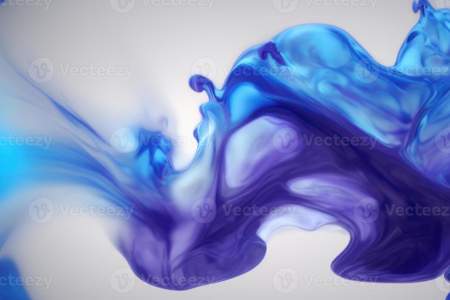 azul líquido respingo fundo foto