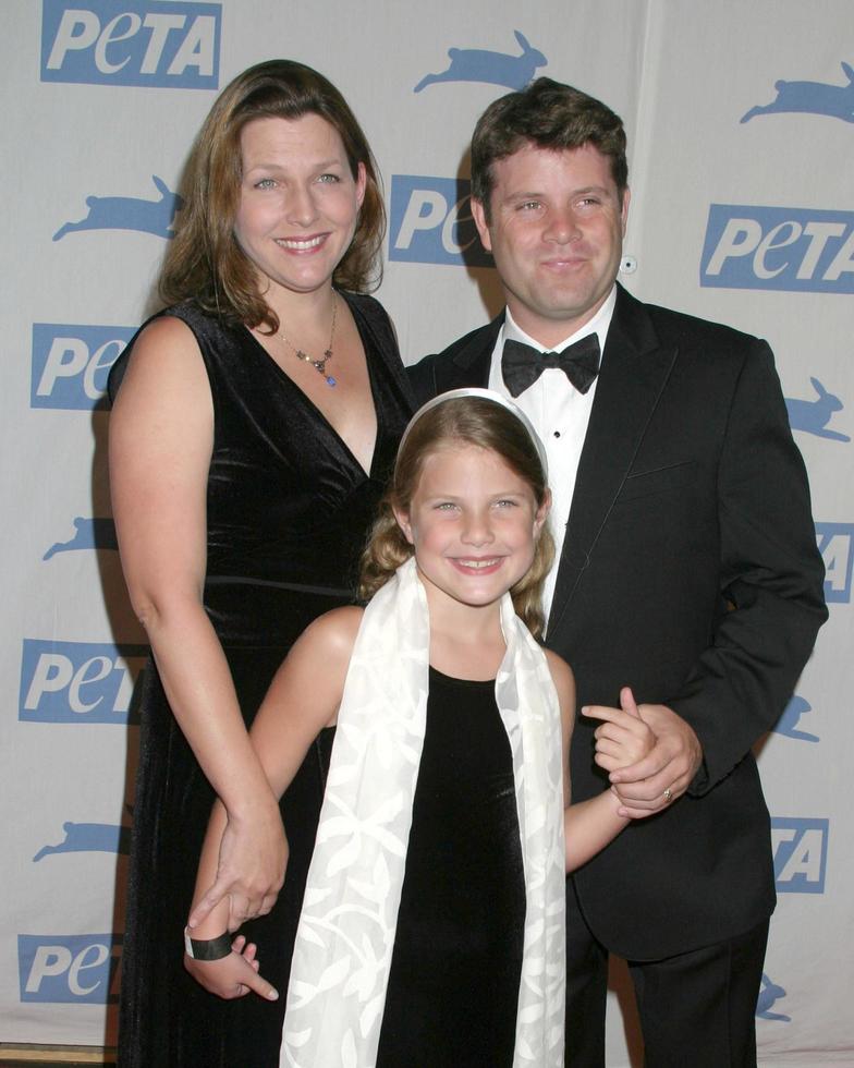 sean astin e família peta Dia 25 aniversário galaparamount studioslos angeles caseptember 10 20052005 foto