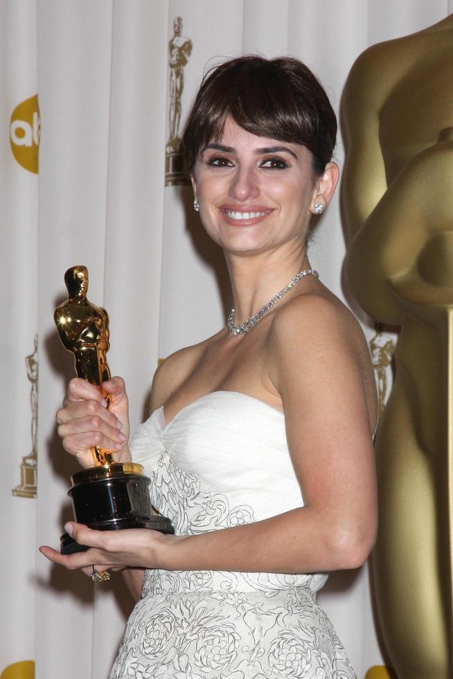 Penélope cruz dentro a 81º Academia prêmios pressione quarto às a kodak teatro dentro los angeles ca em fevereiro 22 20092009 foto