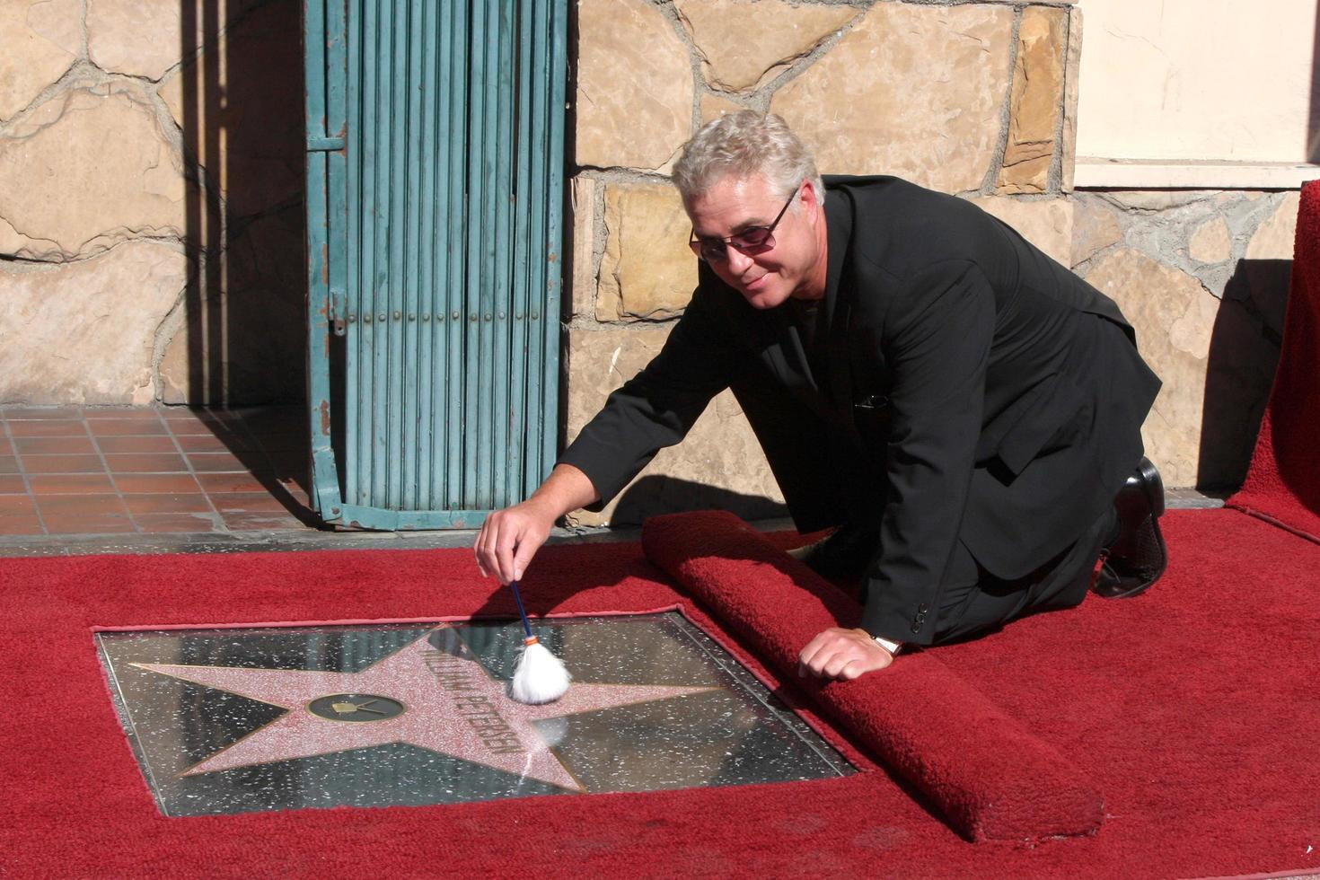 William Petersen às a hollywood andar do fama Estrela cerimônia para William Petersen dentro frente do mussos francos restaurante dentro los angeles ca em fevereiro 3 20092008 foto