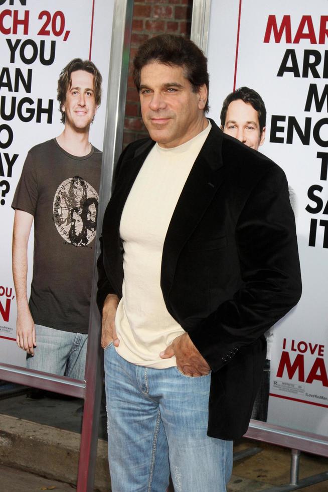 lou ferrigno A chegar às a Eu amor você homem pré estreia às a mann Vila teatro dentro Westwood ca em marcha 17 2009 2009 foto