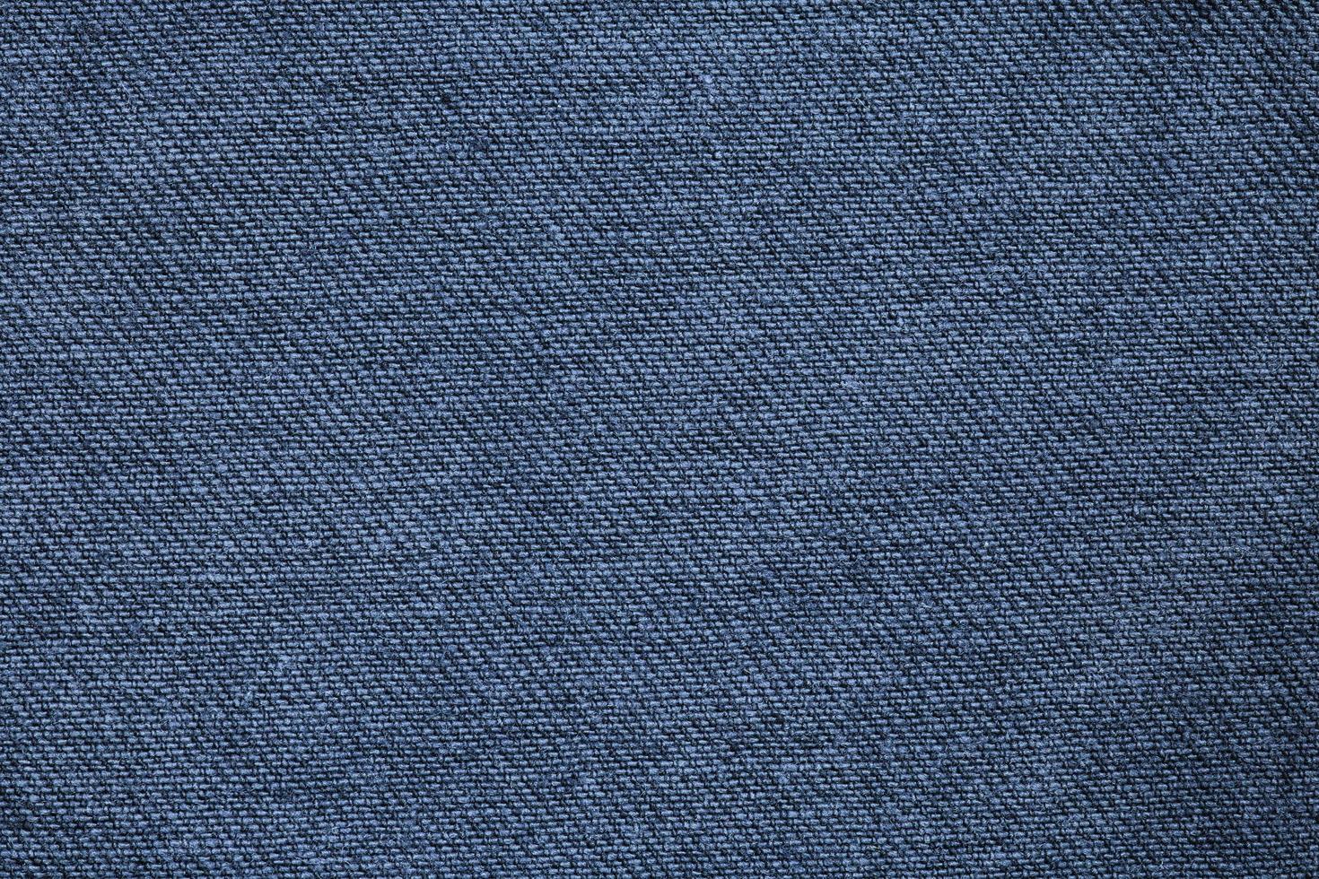 close-up de textura de tecido azul foto