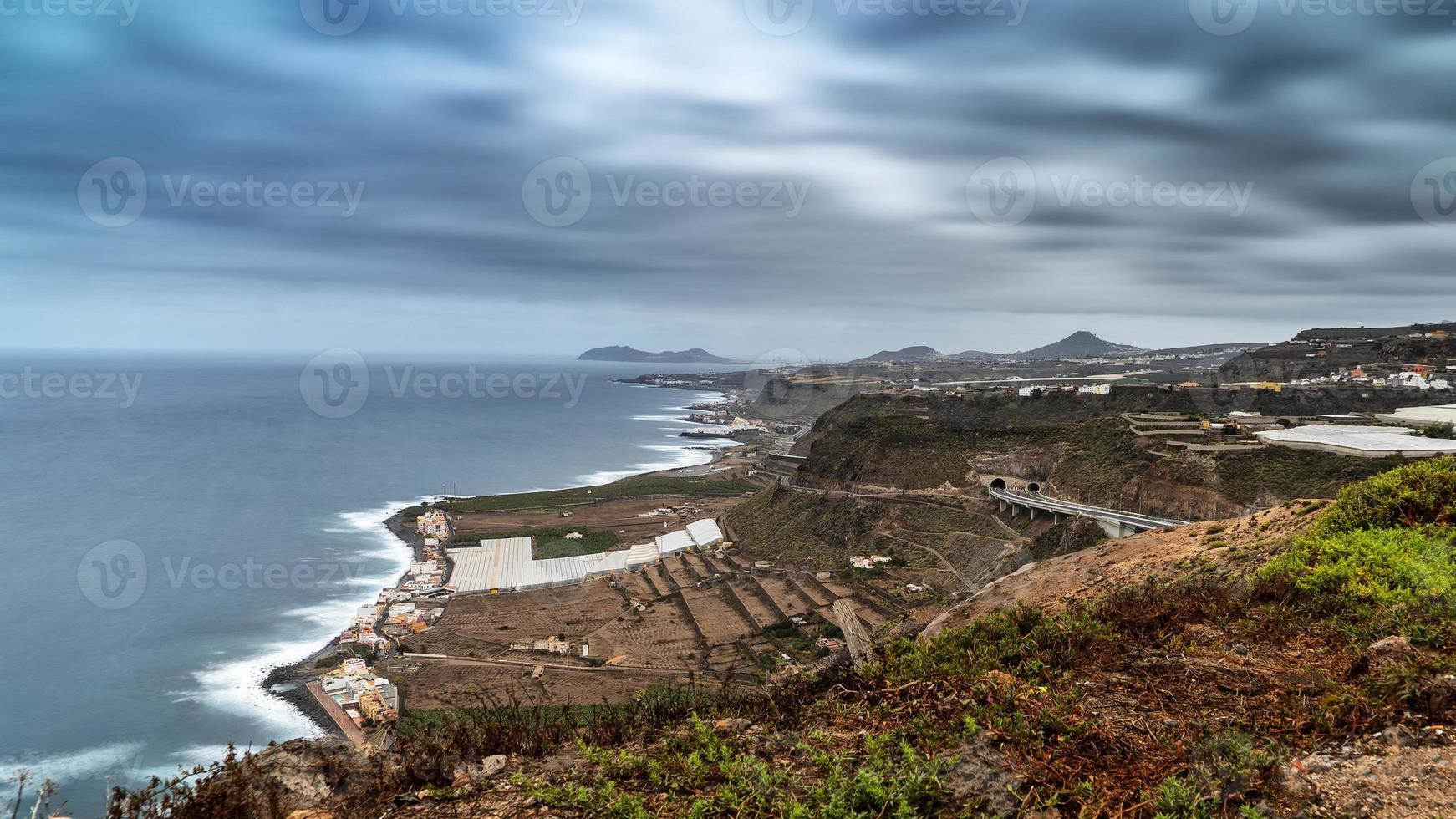 costa norte da ilha de gran canaria foto