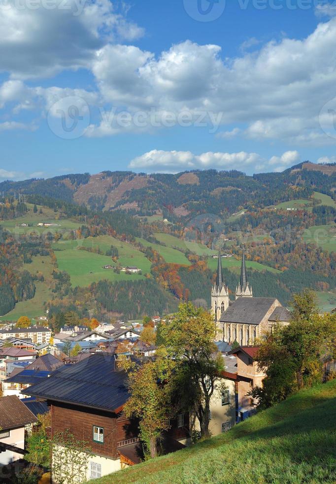 afundou johann Eu estou Pongau, Salzburguer terra, áustria foto