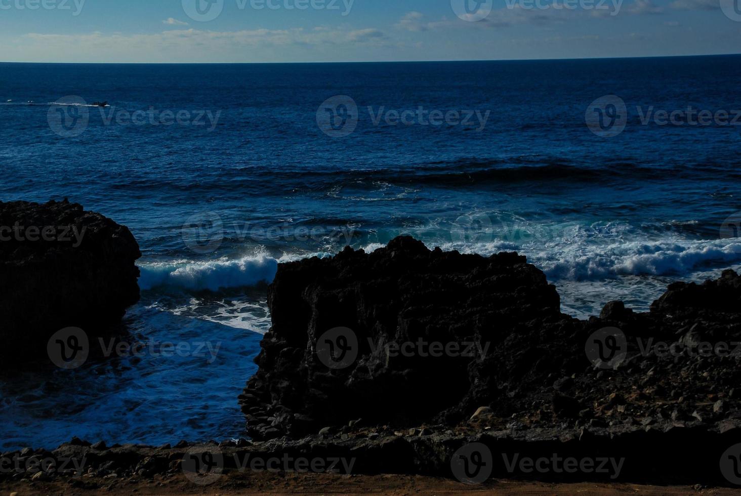 cênico costeiro Visão foto