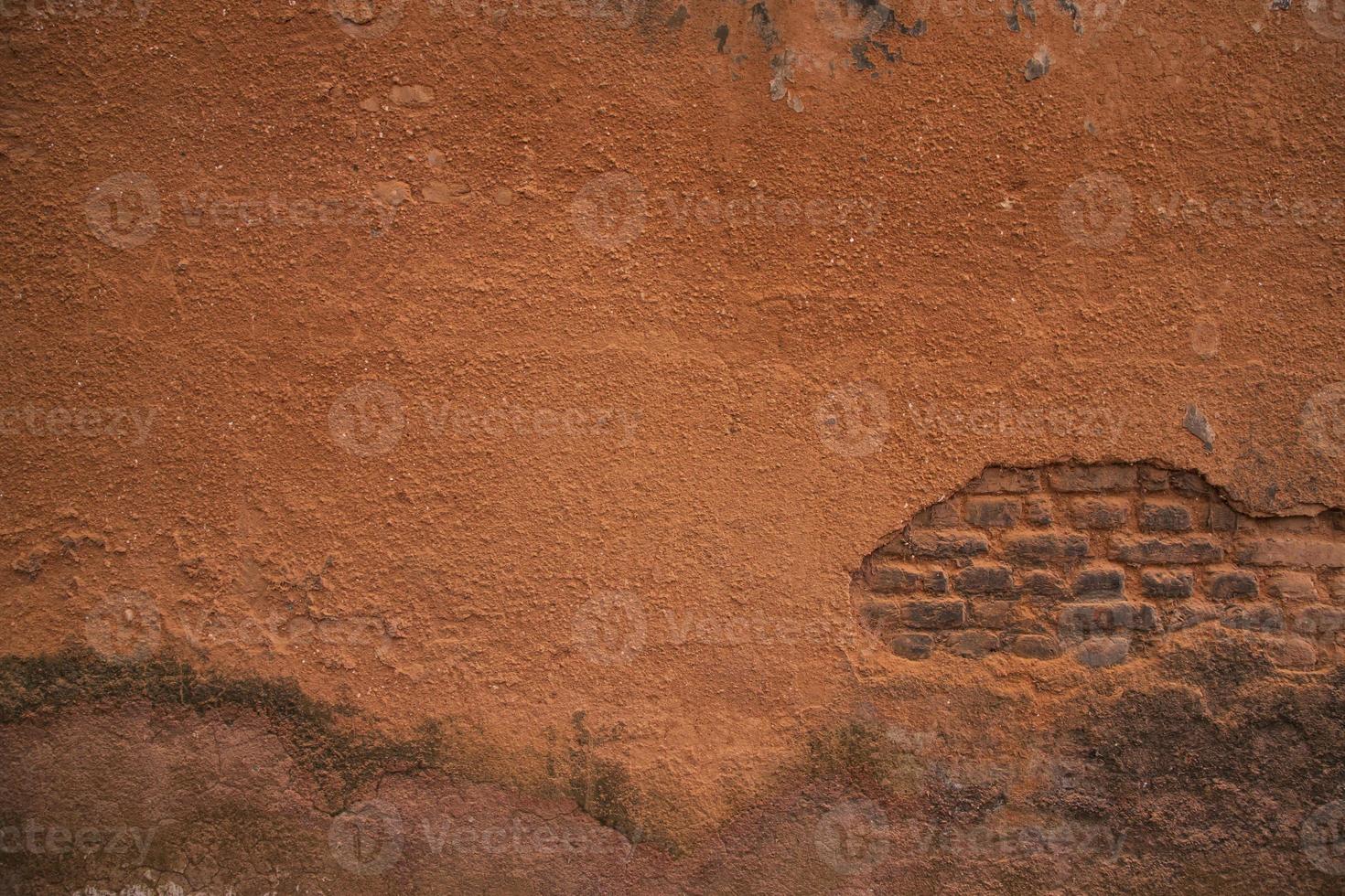 velho tijolo parede vermelho gesso textura pode estar usava Como uma fundo papel de parede foto