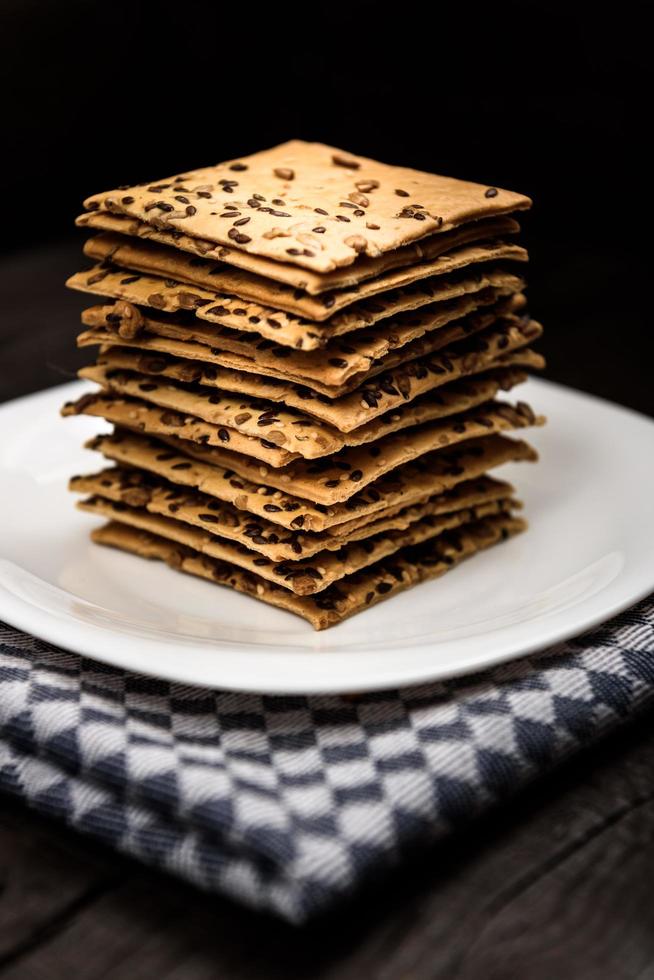 biscoitos com sementes de girassol foto