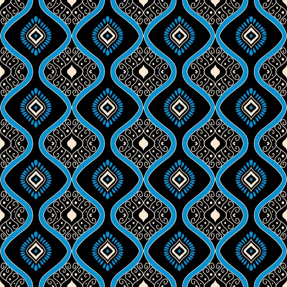 étnico ikat padrões geométrico nativo tribal boho motivo asteca têxtil tecido tapete mandalas africano americano Índia flor foto