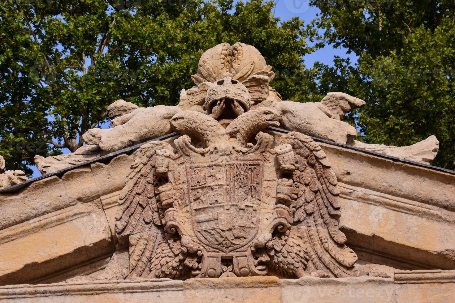 puerta de las granadas dentro Espanha foto