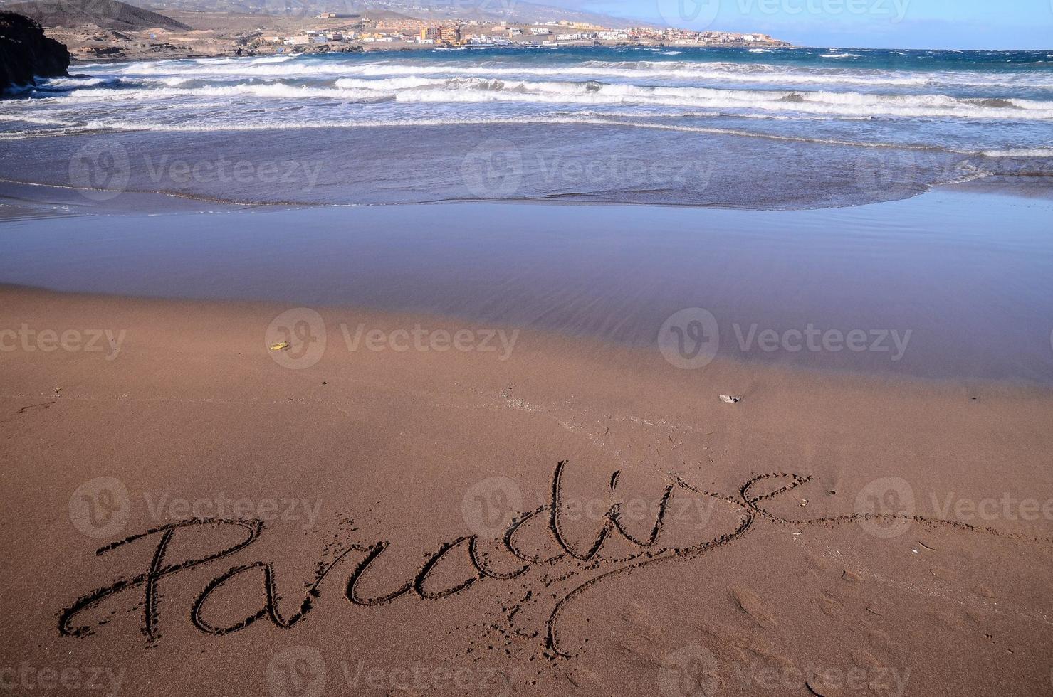 de praia em tenerife foto