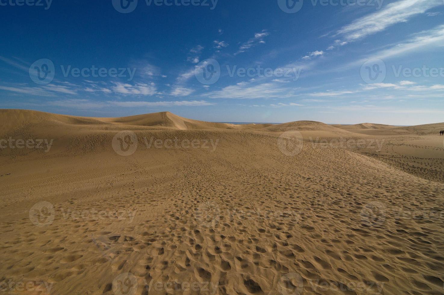 paisagem cênica do deserto foto