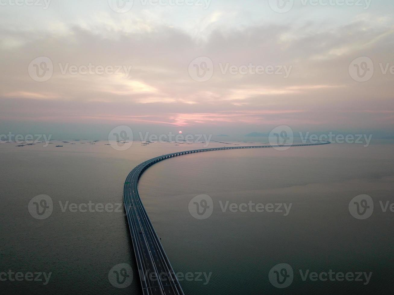 aéreo Visão sultão abdul halim muadzam xá ponte foto