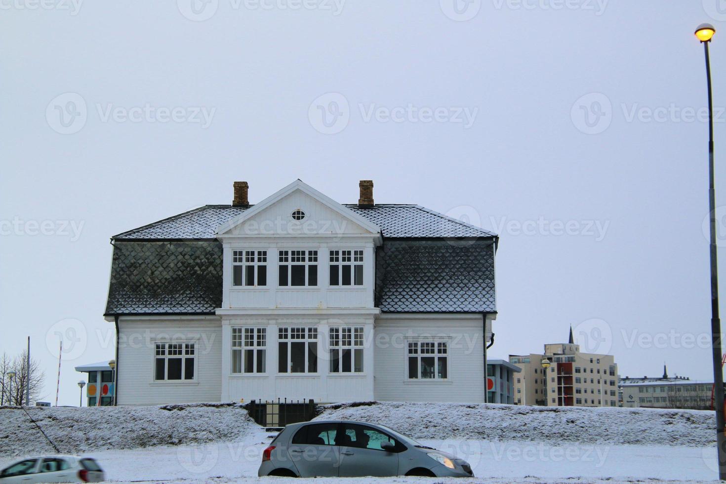 uma Visão do a casa dentro reykjavik Onde 2 mundo líderes conheceu foto