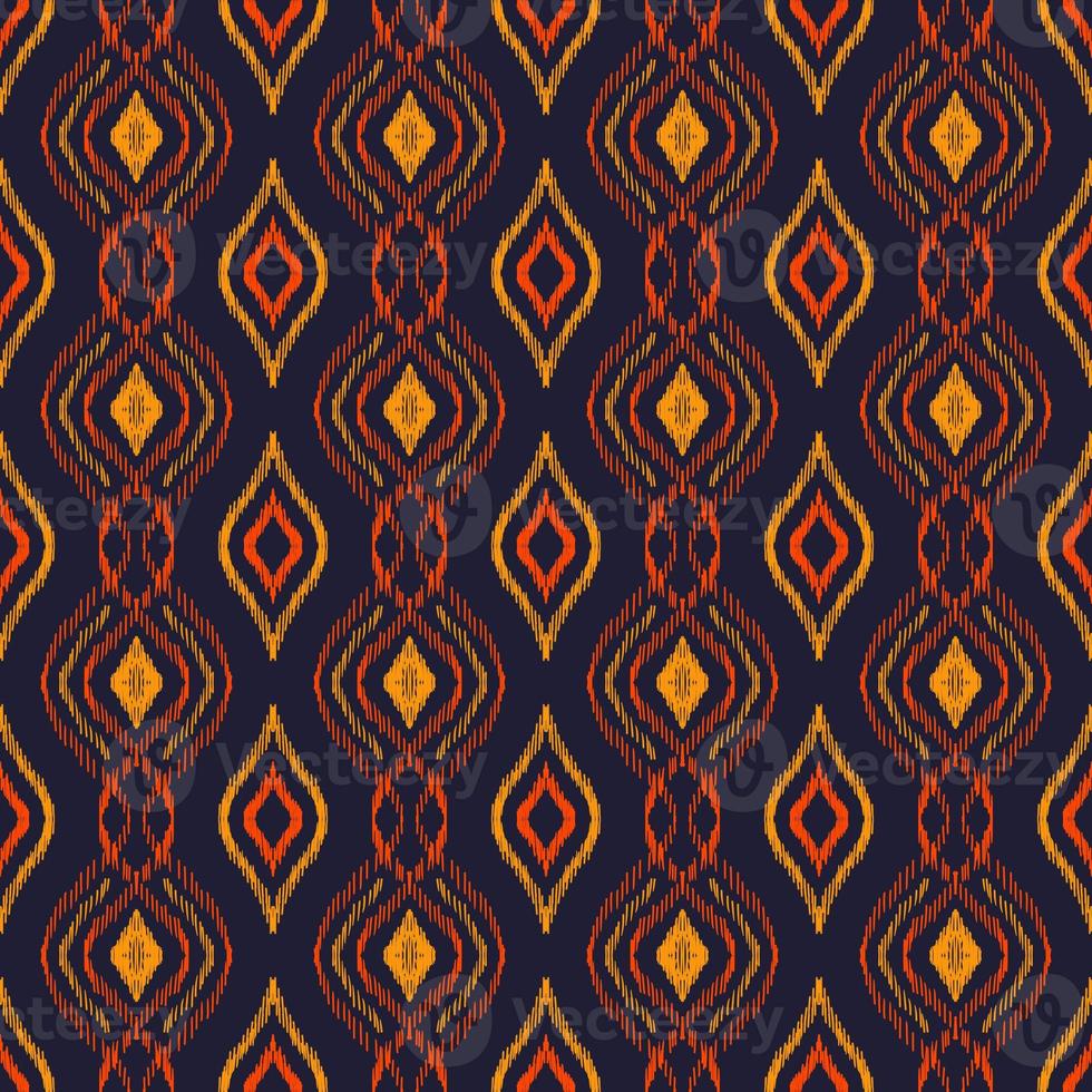 étnico ikat padrões geométrico nativo tribal boho motivo asteca têxtil tecido tapete mandalas africano americano Índia flor foto