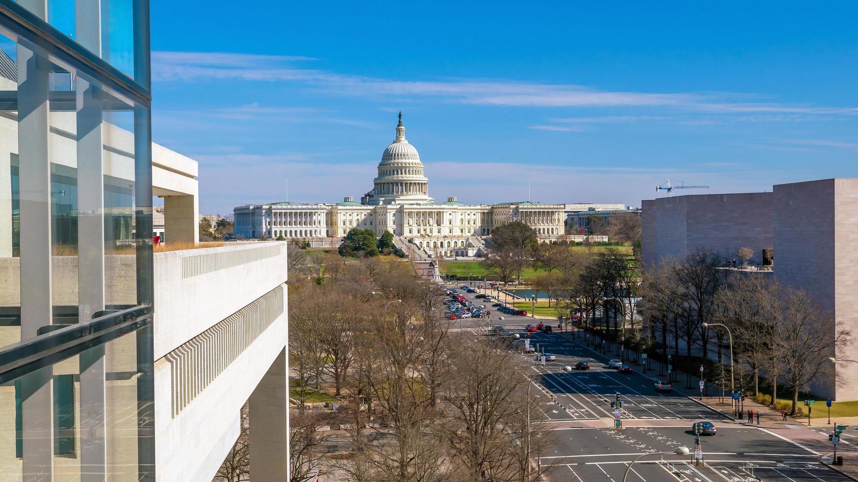 edifício do capitólio dos estados unidos dc foto