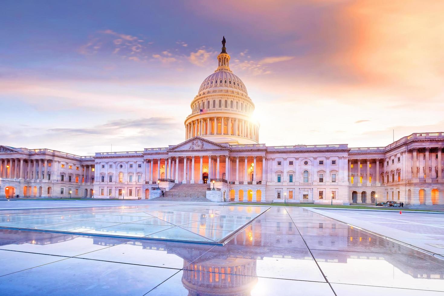 o edifício do capitólio dos estados unidos foto