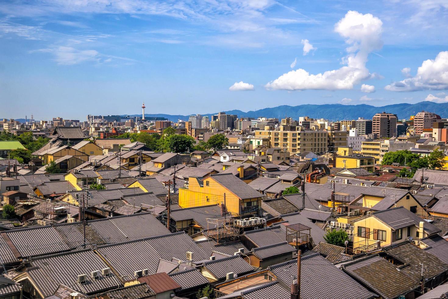 cidade velha de kyoto, japão foto