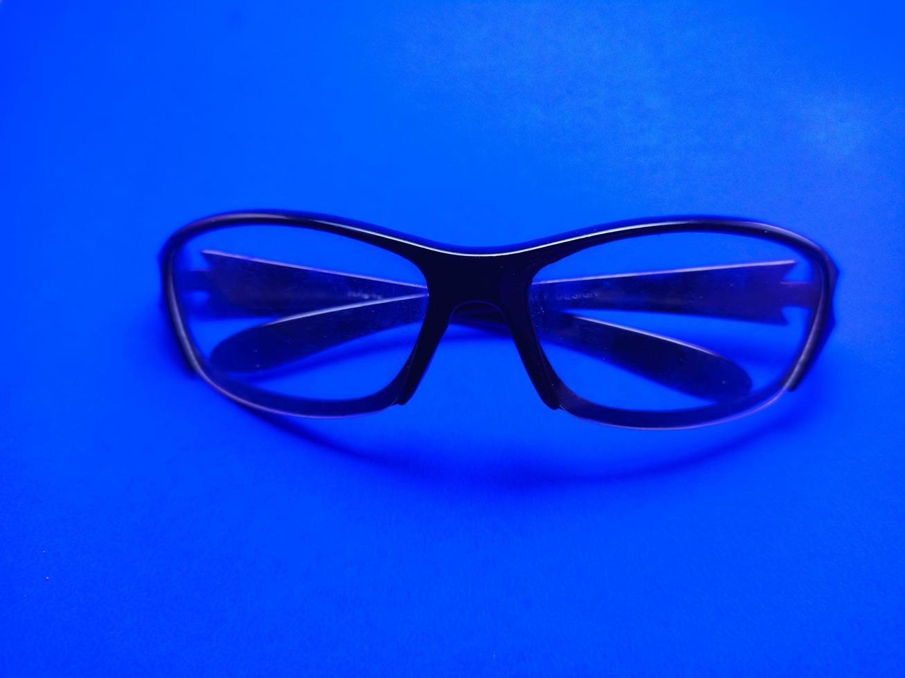 elegante Preto óculos ótico elegância foto