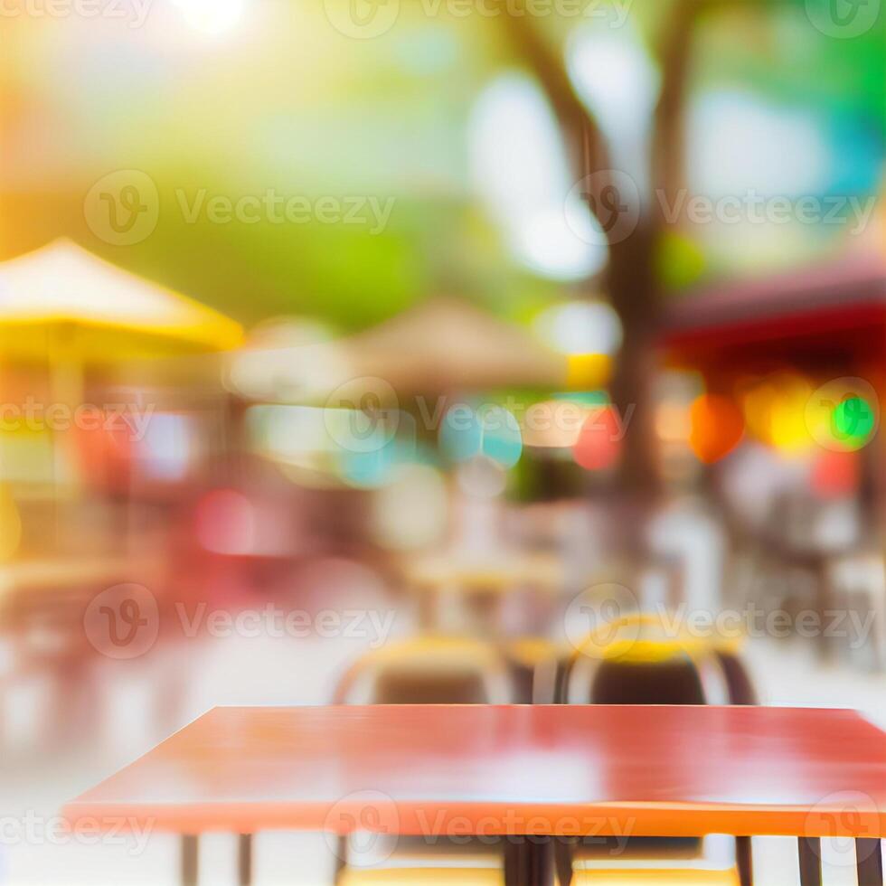 cafeteria fundo borrado fundo - ai gerado imagem foto