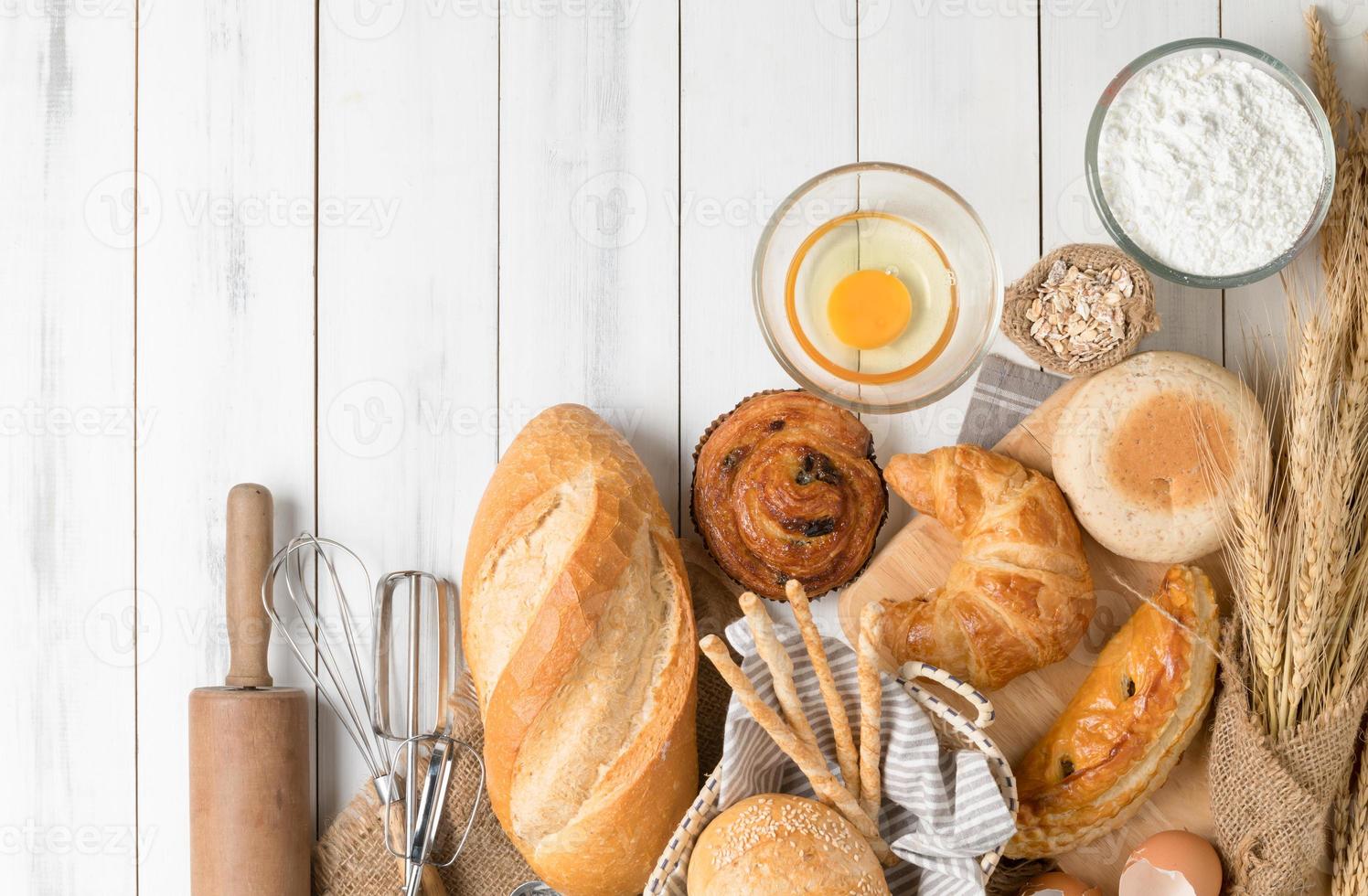 caseiro pão ou padaria com padaria equipamento foto