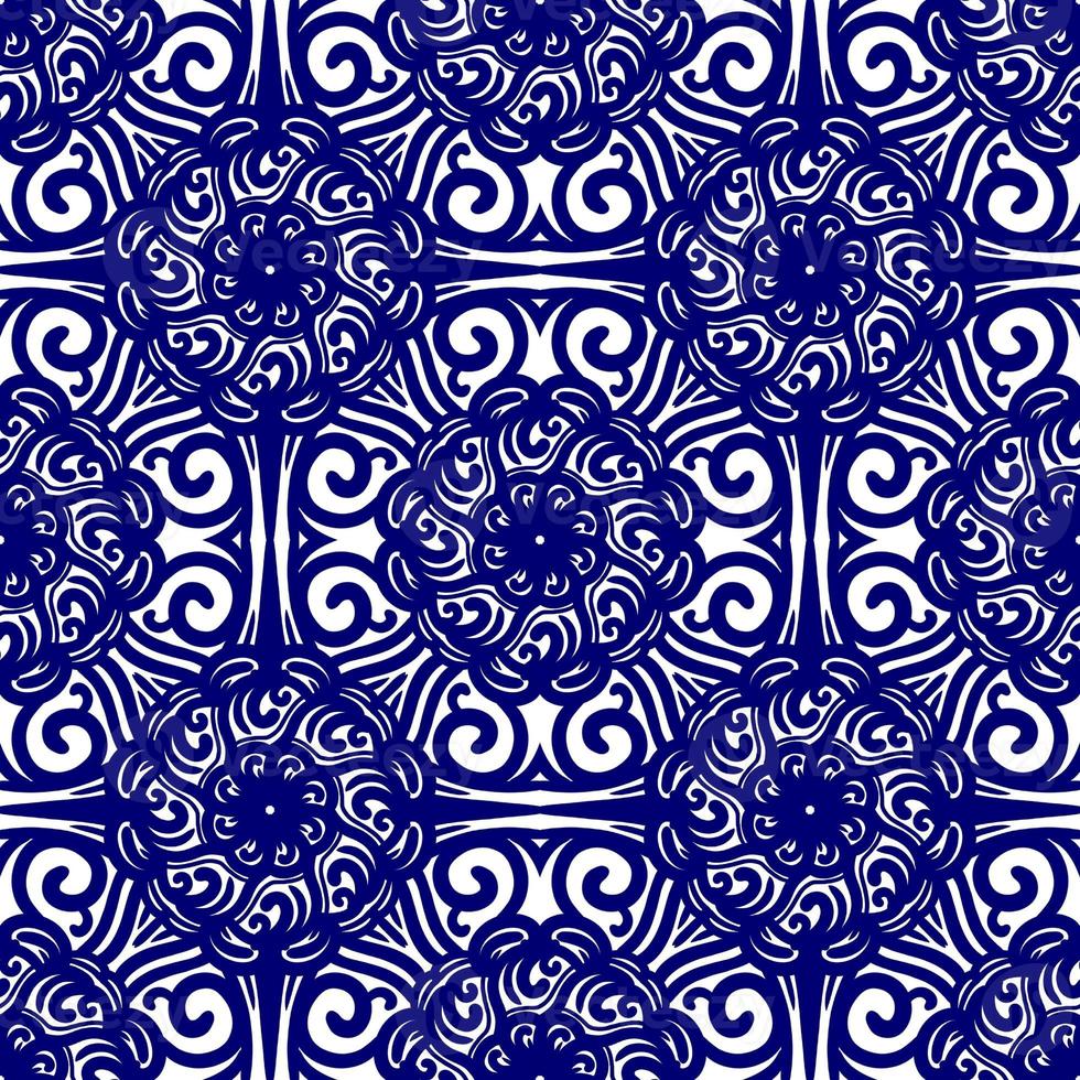 retro geométrico padronizar dentro repita. tecido imprimir. damasco estilo desatado padronizar fundo, mosaico ornamento, vintage estilo. Projeto para impressões em tecidos foto