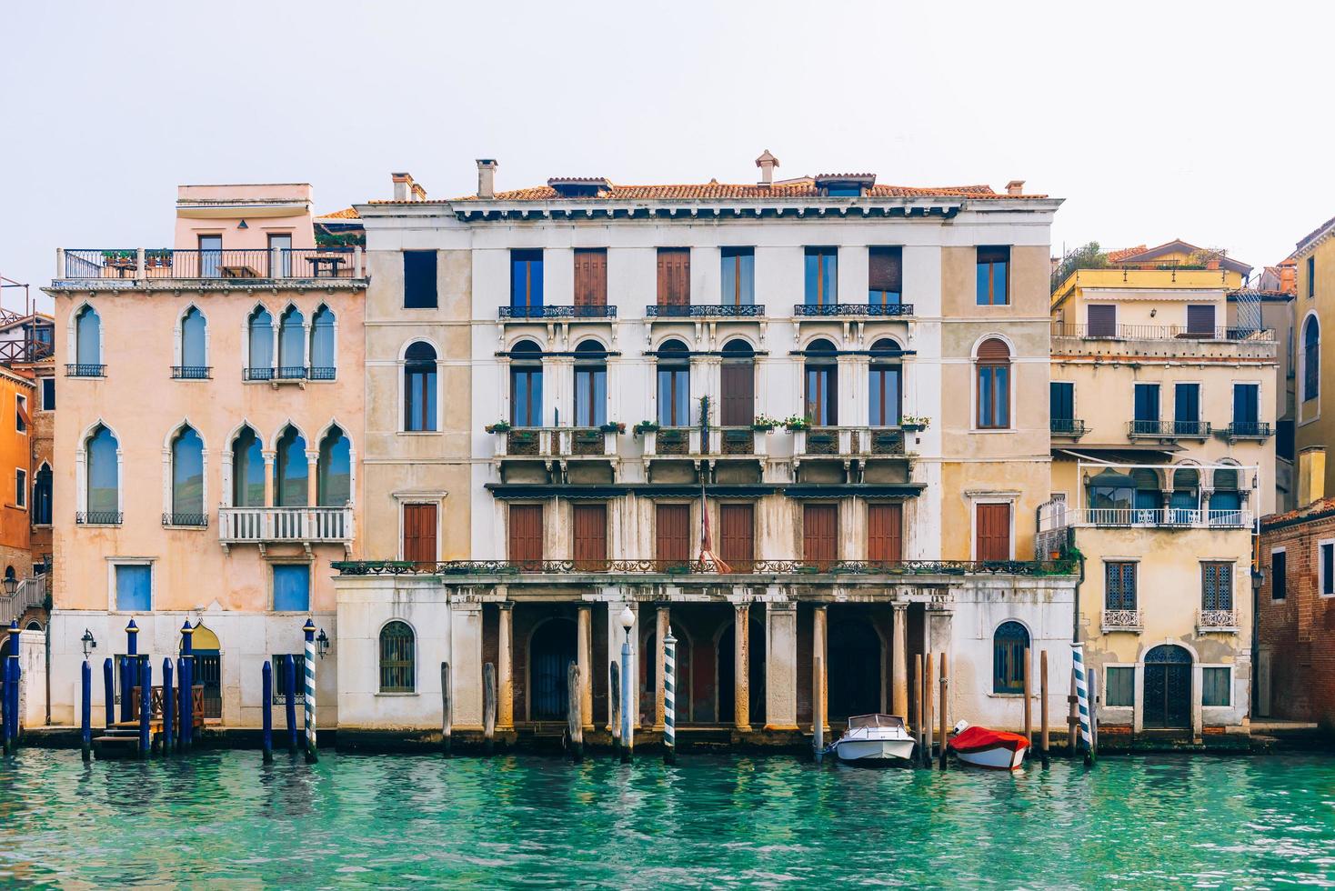 veneza, itália 2017- grande canal de veneza itália foto