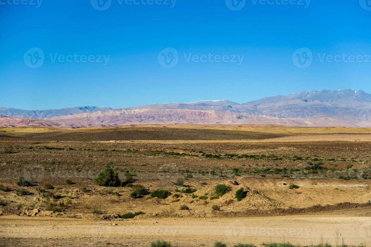 paisagem em marrocos foto