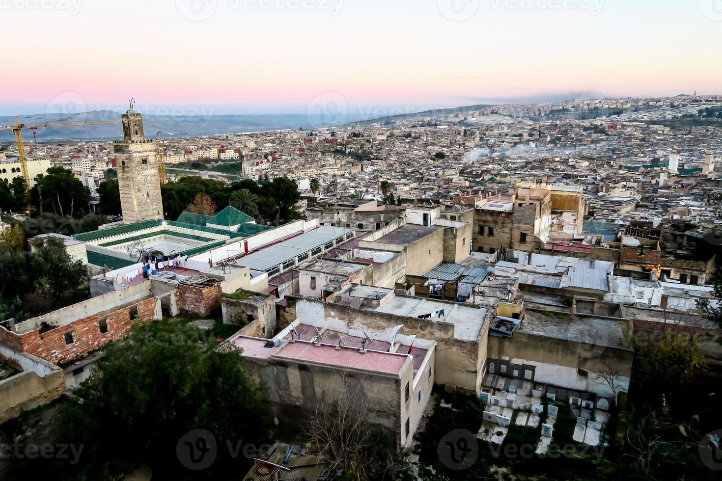 vista de marrakech, marrocos foto