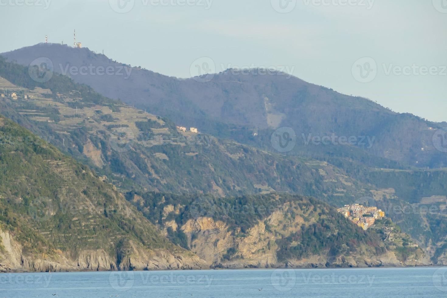 a área de cinque terre na ligúria, itália foto