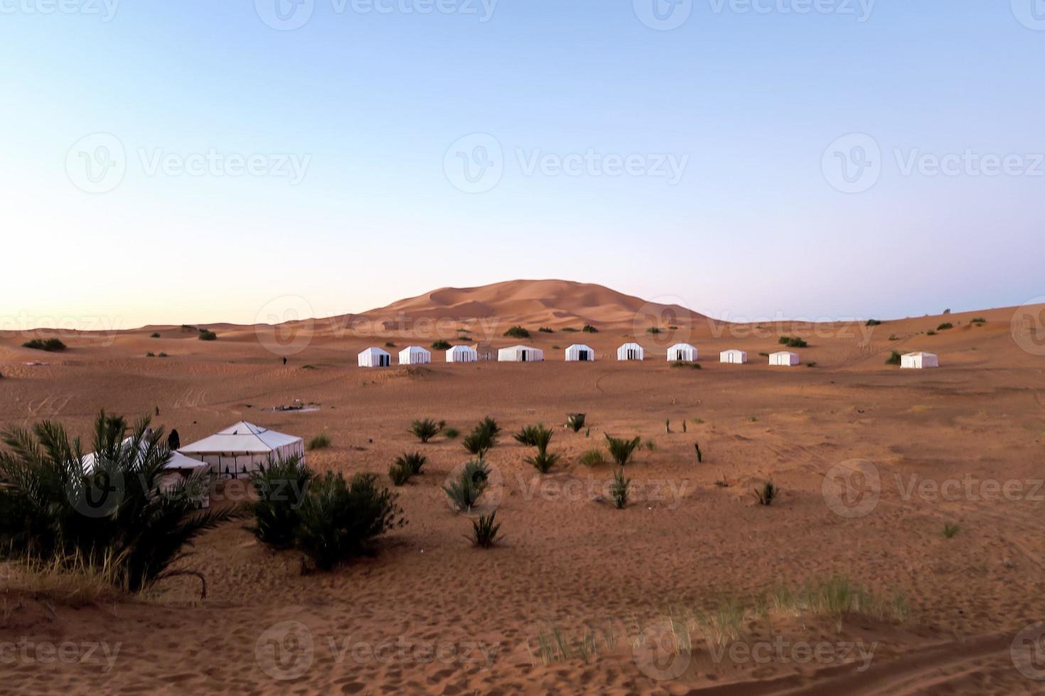 paisagem cênica do deserto foto