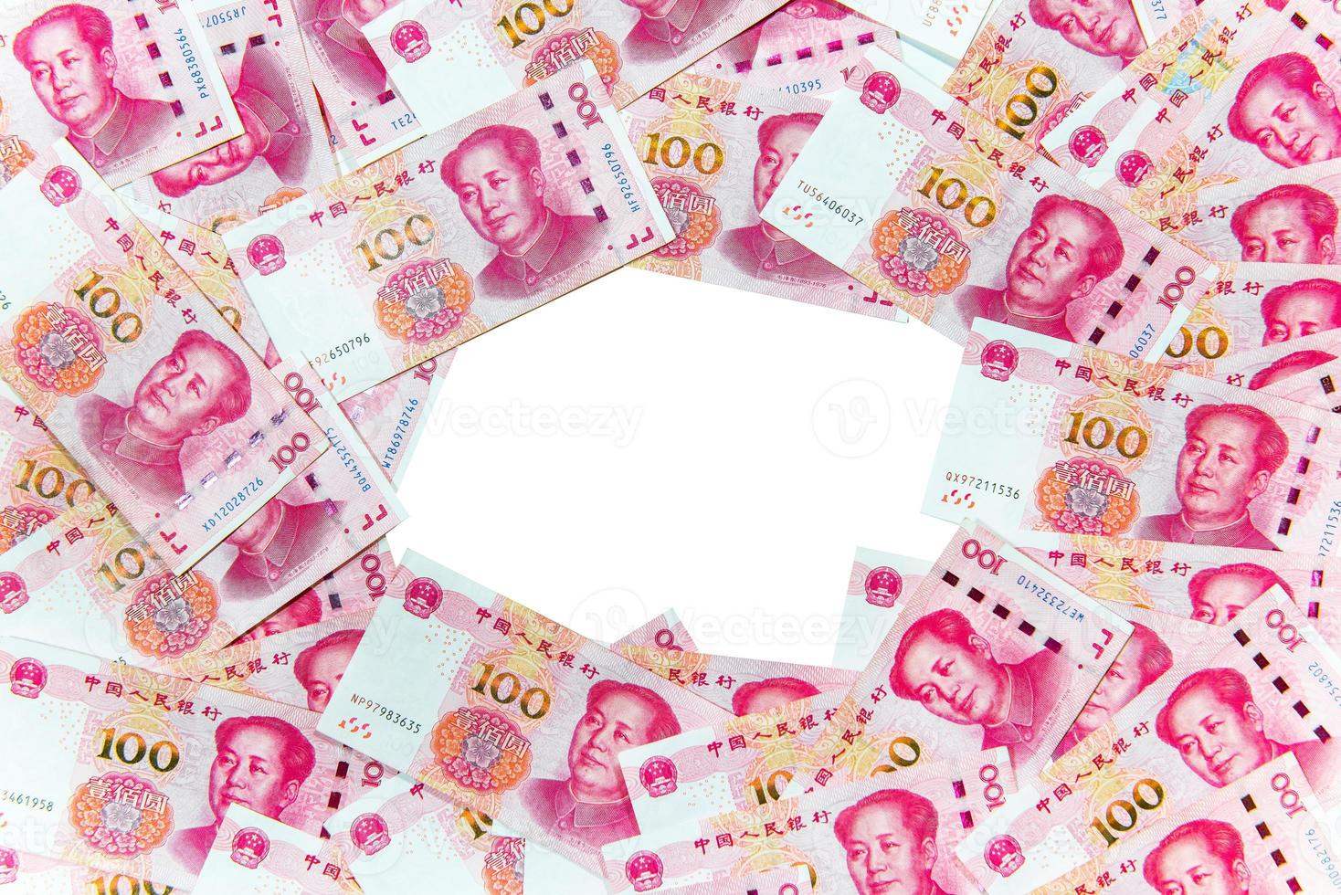 yuan ou rmb, chinês moeda foto