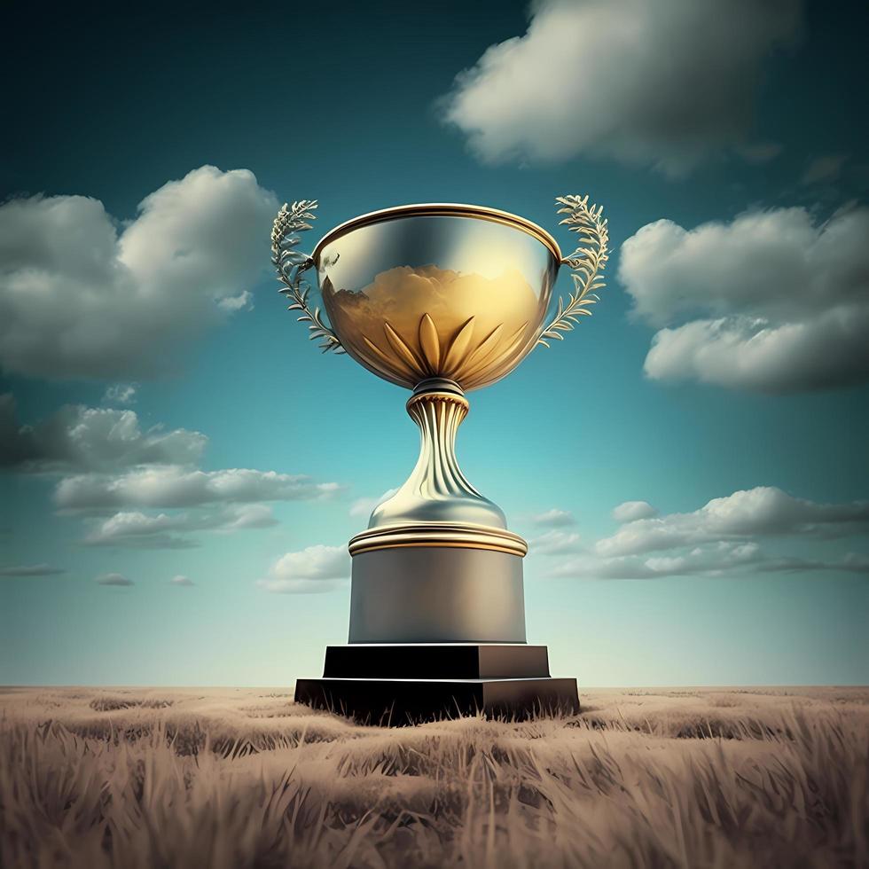 troféu ilustração ai gerado foto