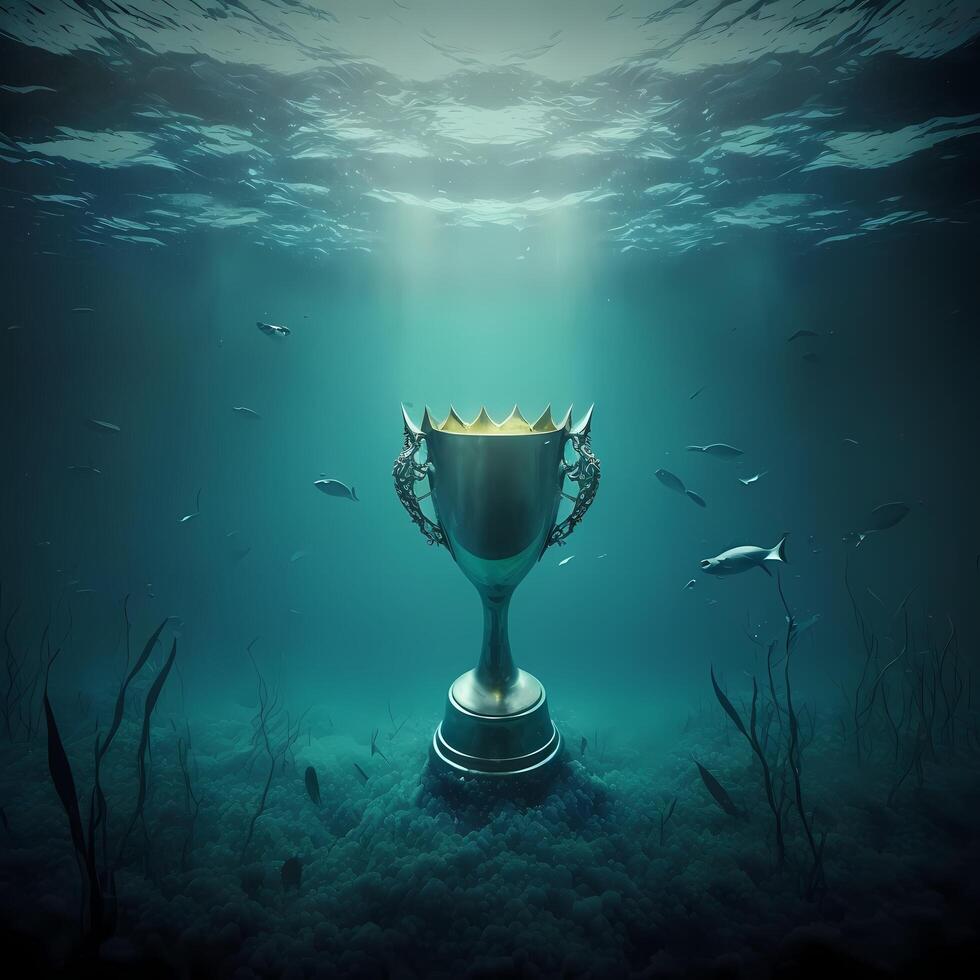 troféu ilustração ai gerado foto