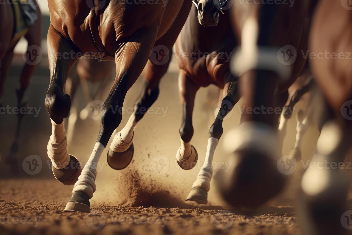 corre cavalo corrida esporte generativo ai foto