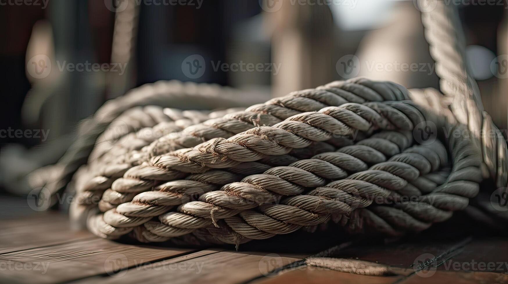 cordas do a velho Navegando navio gorch foda. generativo ai. foto