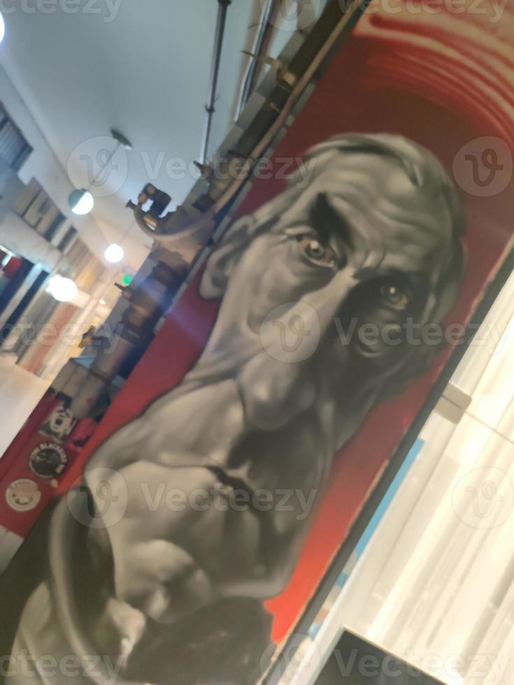 Atenas rua grafite arte parede pintura estilo livre grande Tamanho Alto qualidade artístico impressão foto