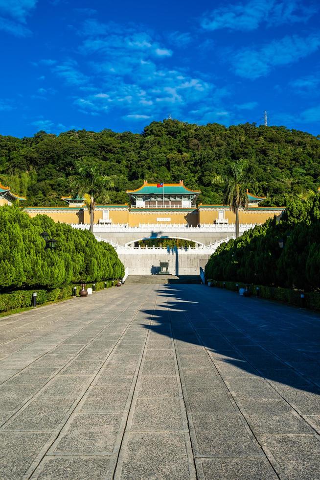 museu do palácio nacional de taipei em taiwan foto