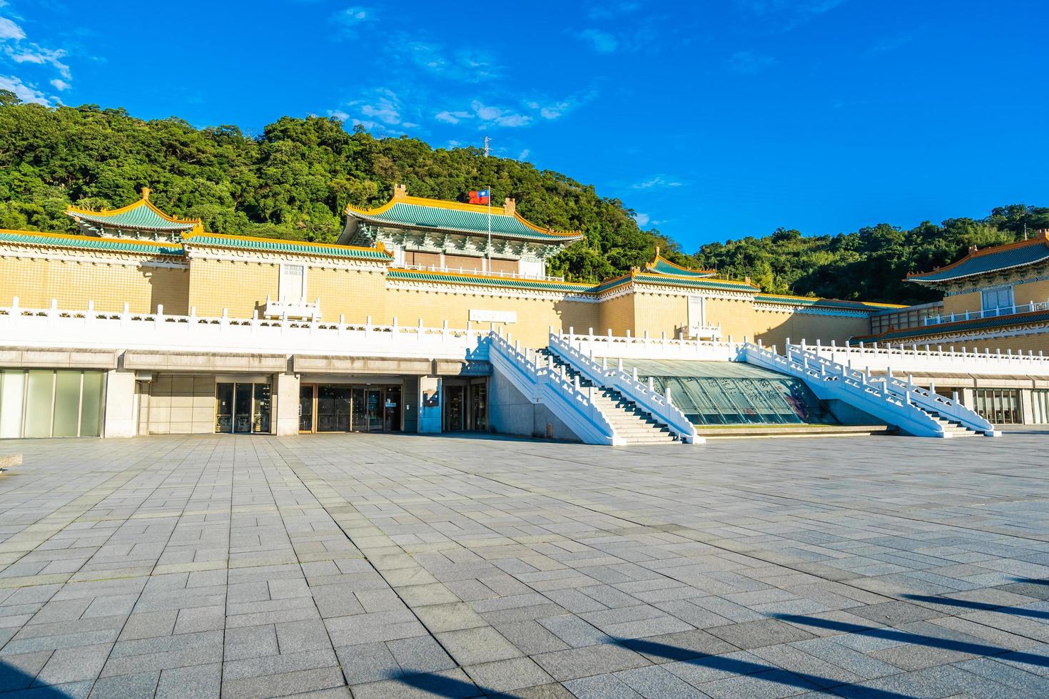 museu do palácio nacional de taipei em taiwan foto