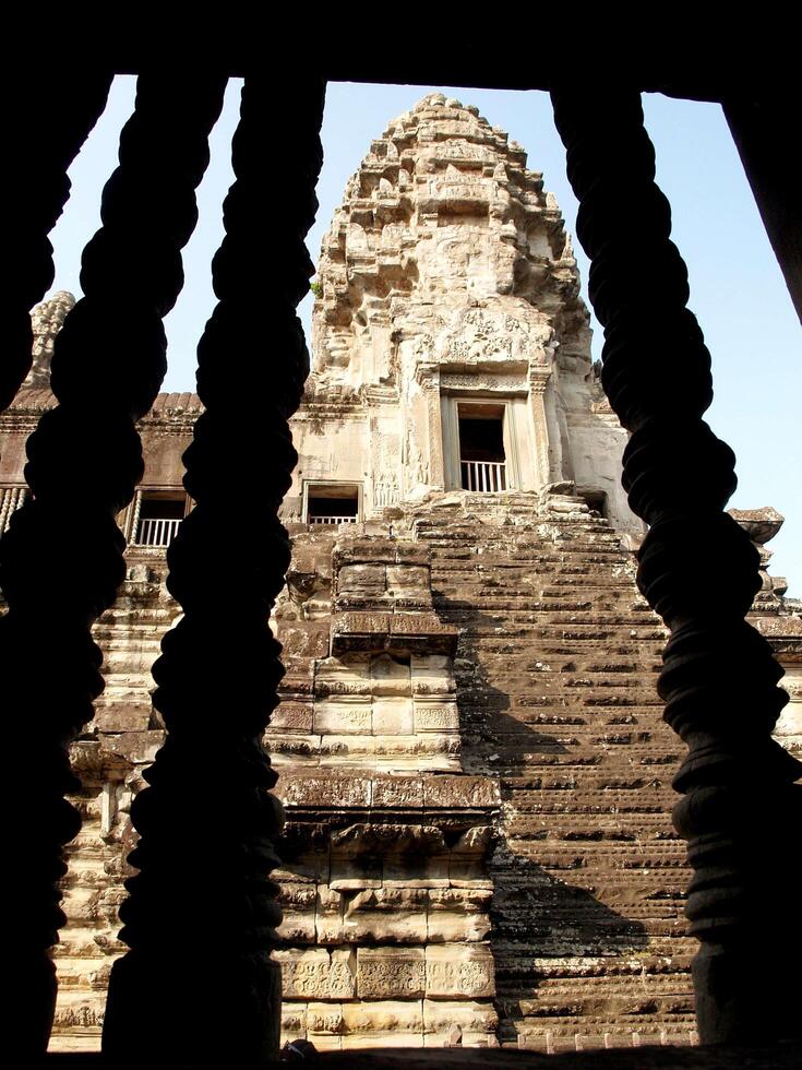 Camboja 2010 - Templo de Pedra de Angkor Wat foto