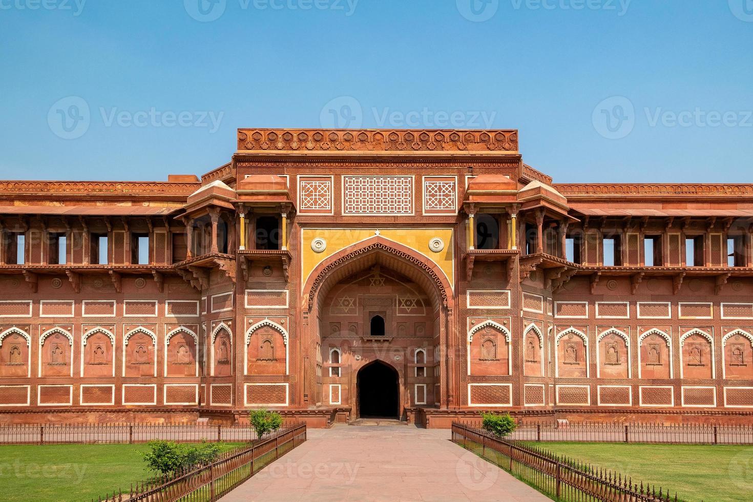 forte de agra em agra, uttar pradesh, índia foto