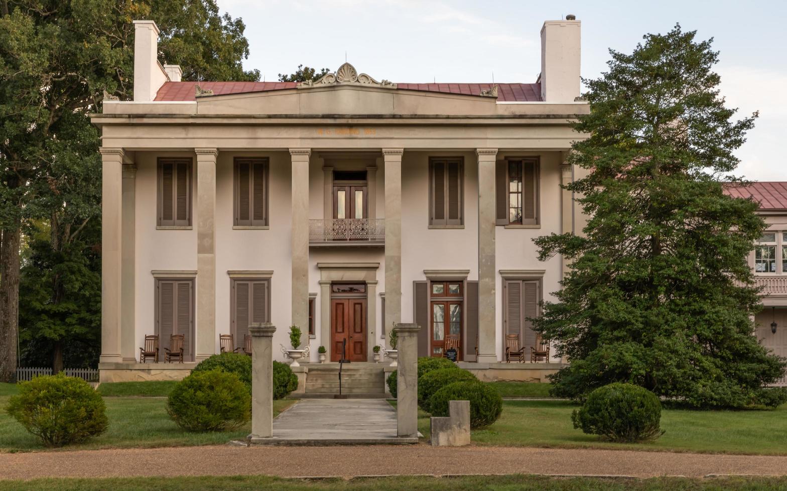 a mansão belle meade em nashville, tennessee, eua foto