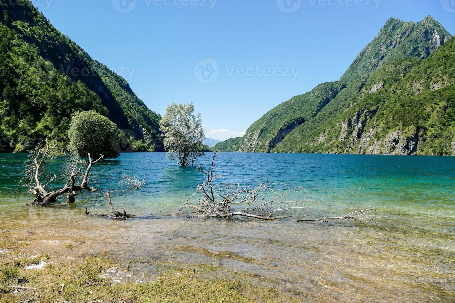 vista panorâmica da montanha foto