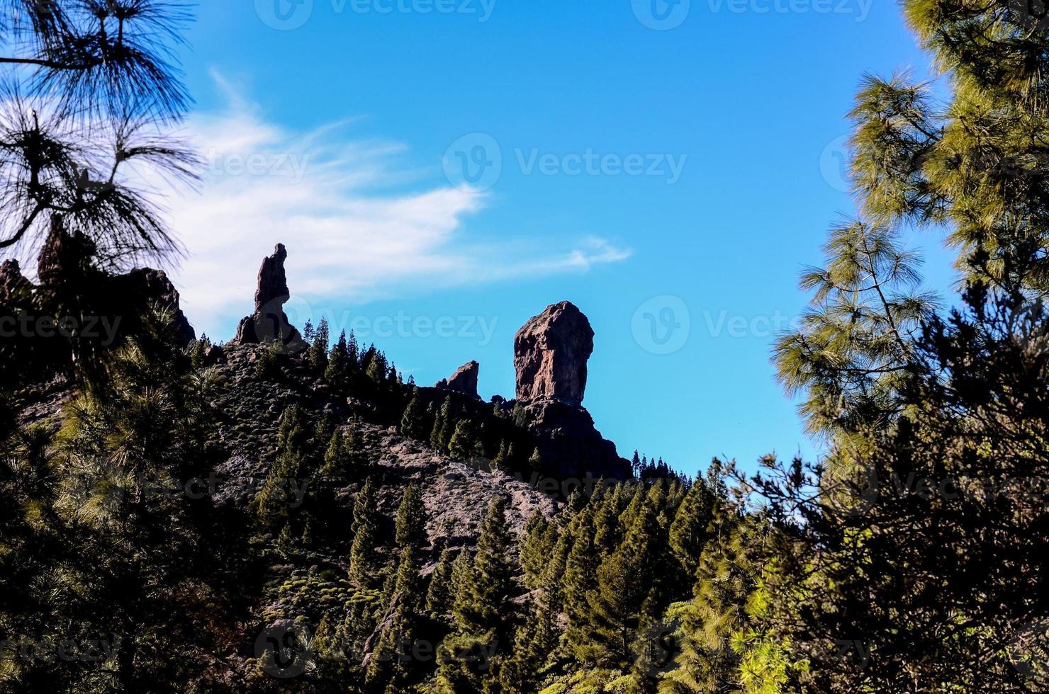 vista panorâmica da montanha foto