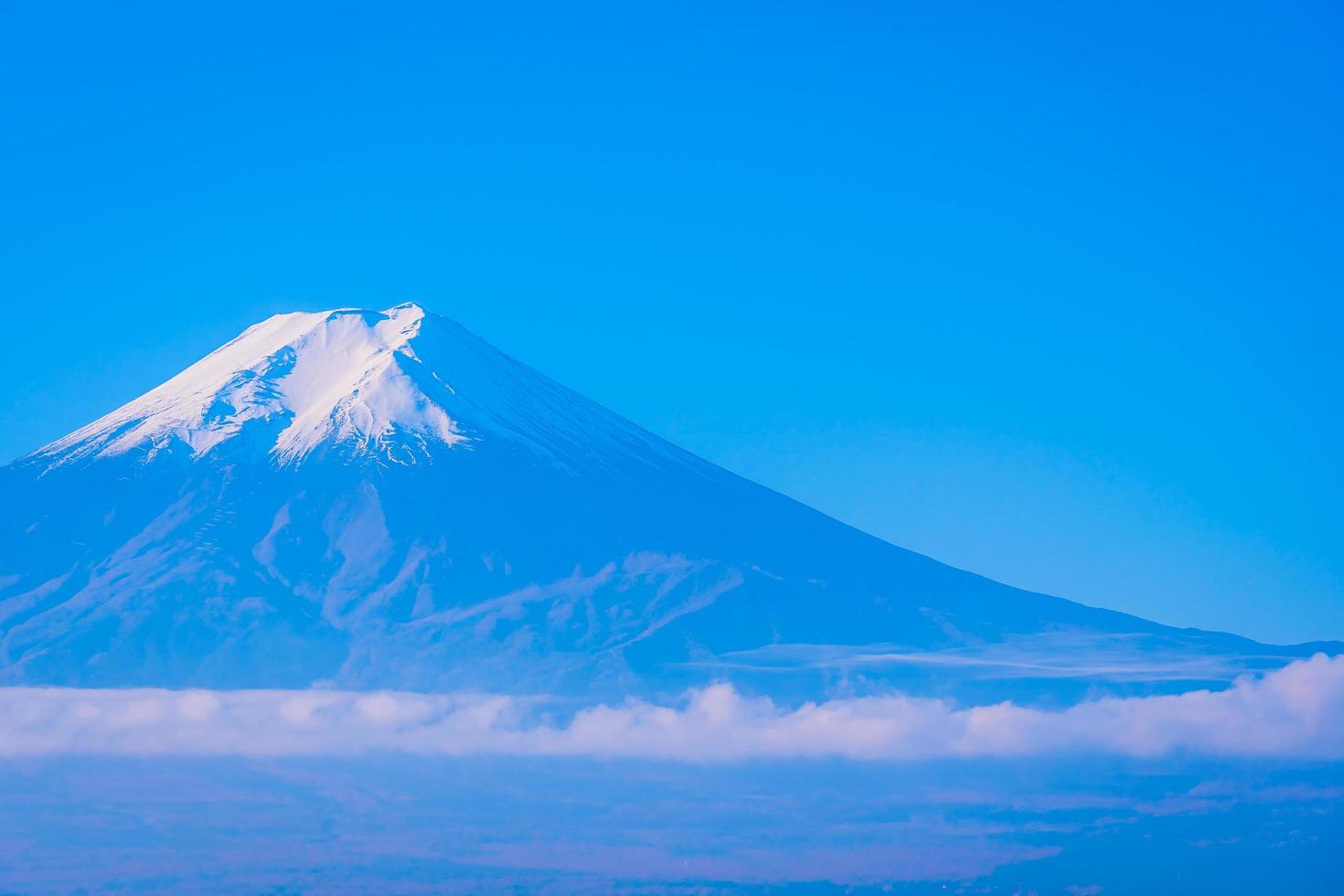 paisagem em mt. fuji no outono, japão foto