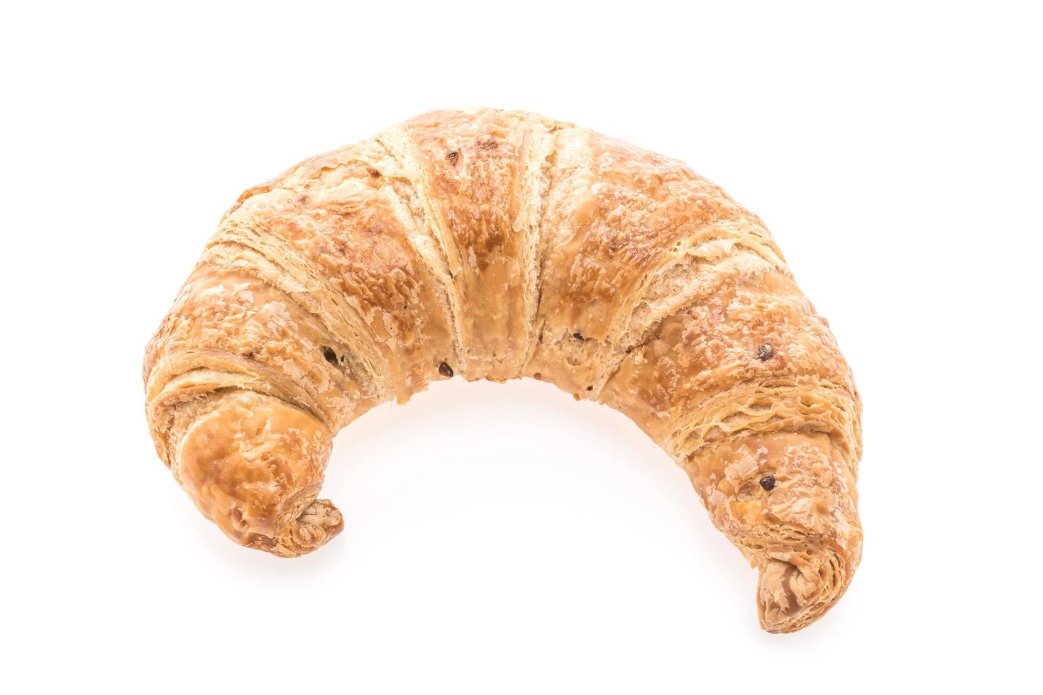 croissant de manteiga francesa foto