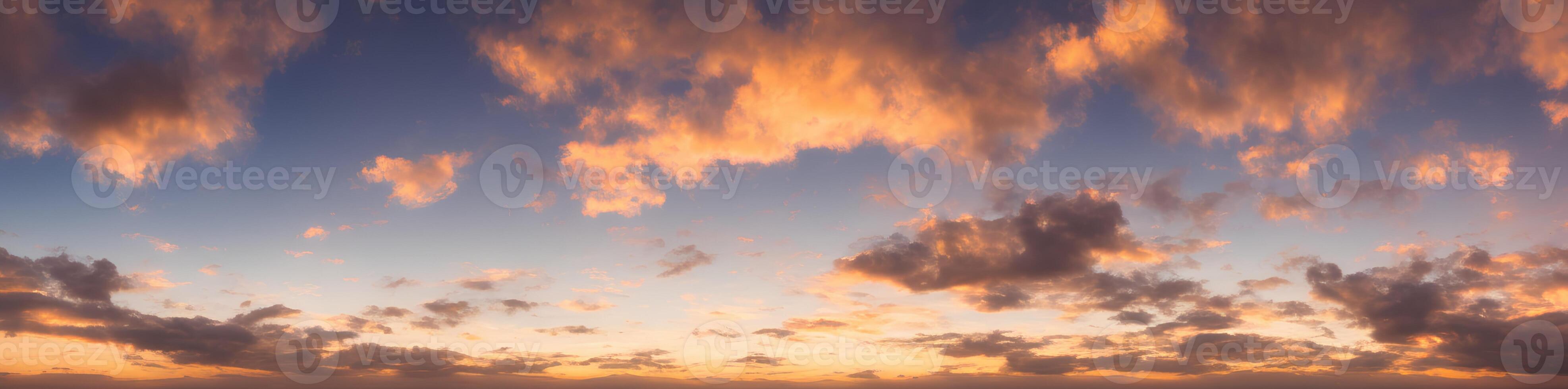 a do céu obra de arte, uma deslumbrante pôr do sol espetáculo, céu substituição - generativo ai tecnologia foto