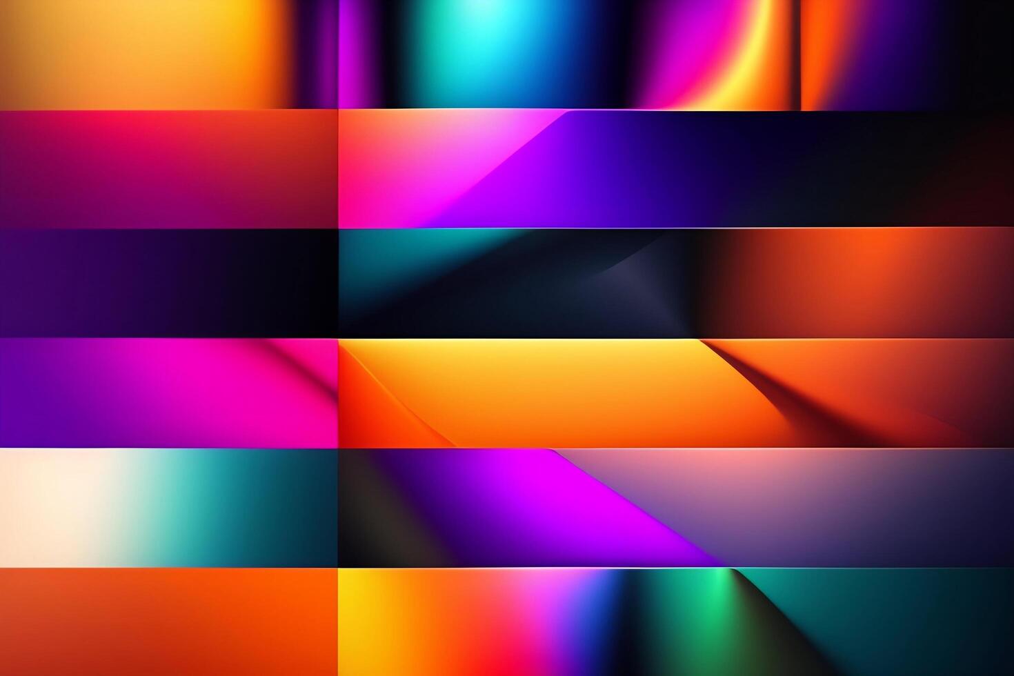 abstrato colorida 3d background.generated ai foto