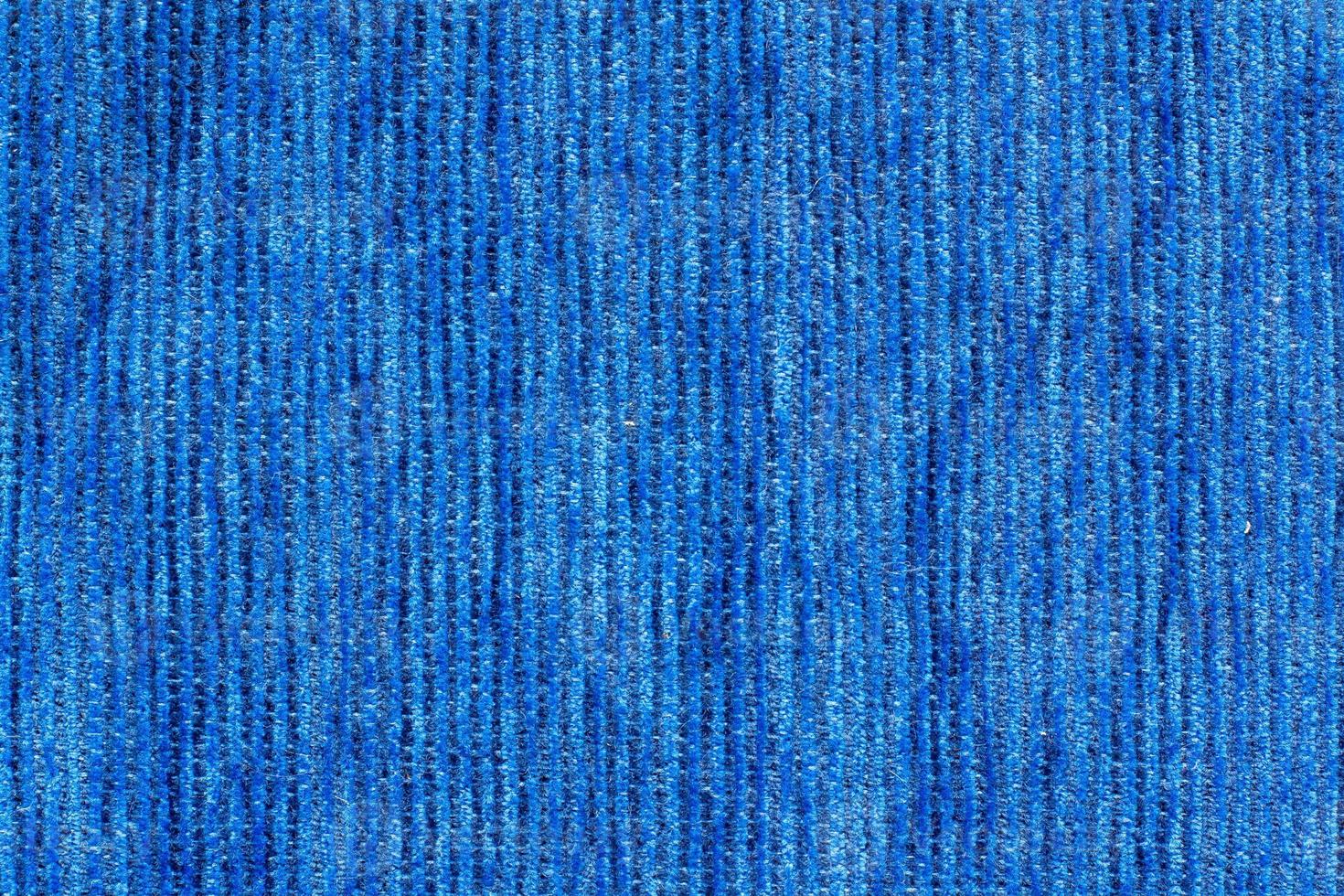 cor tecido textura. suave azul tecido com vertical linhas. foto